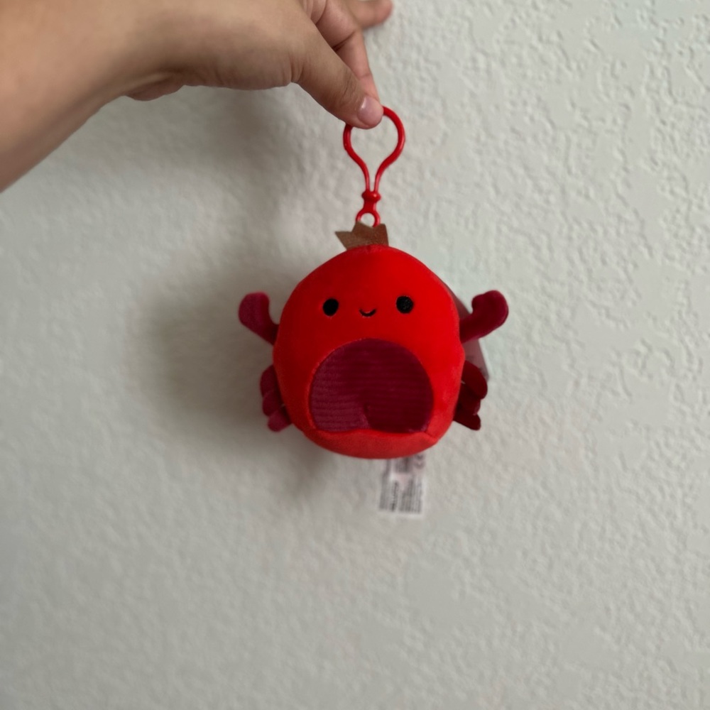 New Georgios the King Crab Squishmallows Clip - Picture 3 of 4
